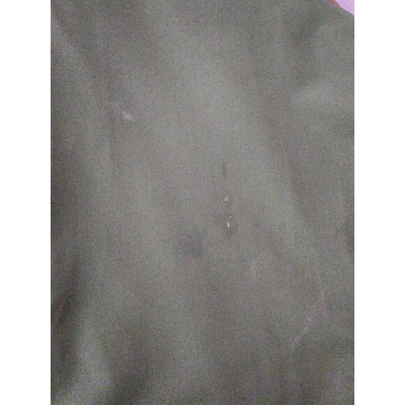 Pink Victoria Secret Anorak Olive Green Rain Jacket with Hood Size M - Picture 9 of 9